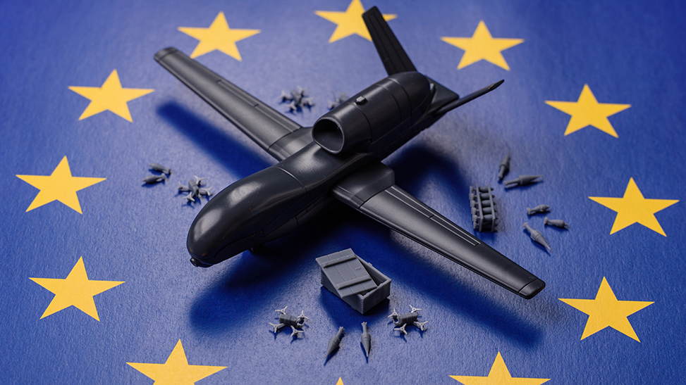 EU drone unmanned autonomous technology.